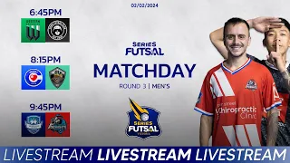 Series Futsal Victoria, 2024/1, Round 3 Men's | Full Livestream