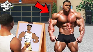 Franklin Draw The Most Strongest Franklin Using Magical Painting In GTA 5  ! GTA 5 new