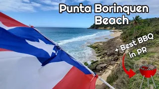 Puerto Rico Travel and Exploring | Punta Borinquen Beach in Aguadilla [4K]