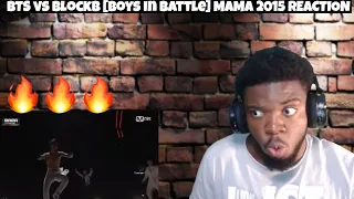 BTS vs BlockB [Boys In Battle] MAMA 2015 REACTION