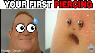 Mr Incredible Becoming Scared (Your First Piercing)