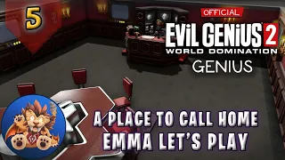 Evil Genius 2 Emma - Henchman: IRIS - Emma's Inner Sanctum - Emma's Campaign Start - Lets Play - EP5