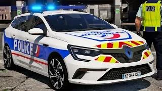 POLICE NATIONALE #15 - Renault Megane IV Estate - LSPDFR GTA 5 MODS