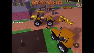Buying my first pallet of pallet of potatoes in farming and friends#farmingandfriends #roblox