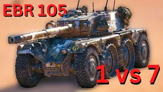 World Of Tanks• EBR 105• SPEED demon👿 10K Damage• 10 Kills