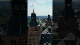 Aschaffenburg Castel - Johannisburg Video 4K Drone Insta @jane.dubrov