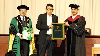 Joey Concepcion at the FEU 88th Commencement Exercises