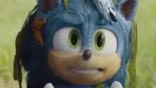 There’s a fish on my head! -Sonic The Hedgehog 2020