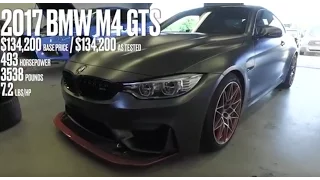 BMW M4 GTS at Lightning Lap 2016