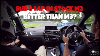 TOO HOT!  Sub 8 Nurburgring Lap in BMW M2...Better than M3?