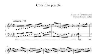 Chorinho pra ele (Hermeto Pascoal) - version para piano solo