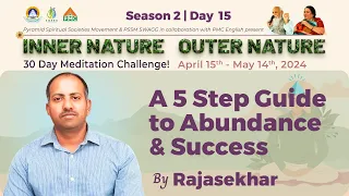 🔴 Live Day-15 | A 5 Step Guidance to Abundance & Success | Rajasekhar | INON~Season 2