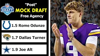 2024 NFL Mock Draft | Post Free Agency