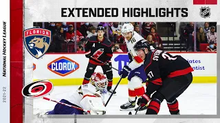 Florida Panthers vs Carolina Hurricanes Feb 16, 2022 HIGHLIGHTS