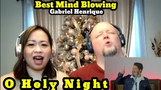 GABRIEL HENRIQUE "O HOLY NIGHT" || BLIND AND HONEST REACTION