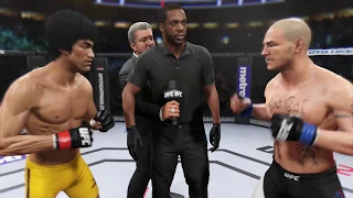 Bruce Lee vs. Cub Swanson (EA Sports UFC 2) - CPU vs. CPU