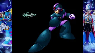 Mega Man X3 - Blizzard Buffalo's Stage No Damage Buster Only