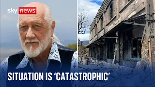 'Town of Lahaina is no more': Mick Fleetwood's restaurant destroyed in Hawaii wildfires