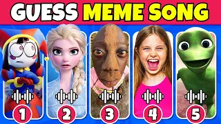 GUESS MEME & WHO'S SINGING🎤🎵🔥| Lay Lay, King Ferran,Salish Matter,MrBeast,Elsa,Kung Fu Panda 4,Tenge