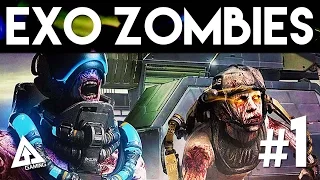 Call of Duty Advanced Warfare Exo Zombies Carrier Gameplay Part 1 (Supremacy DLC)