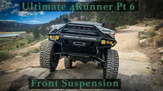 2019 4Runner on 37's, RCLT Kit, RCV Axles, Radflo Shocks, Front end suspension is complete!