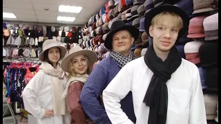 Николай Голубев, реклама шапок — весна 2023