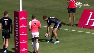 World Series 7s Dubai 2013/2014. Мужчины. Четверть финал за кубок №1. Новая Зеландия - Аргентина