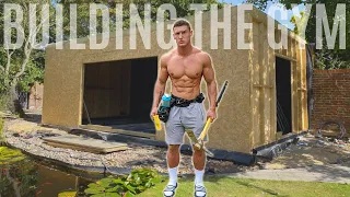 Building The Gym | Ep. 2 *FULL HOME GYM BUILD*