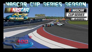 PLAYOFF CHAOS AT THE ROVAL!! - NR2003 2023 Cup Series Season Race 32/36