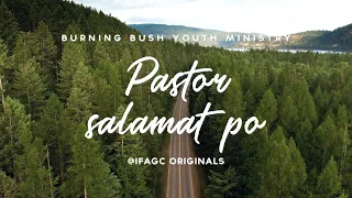 Pastor salamat po!