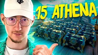 JE VOLE 15 ATHENA EN 10 MINUTES ! 😎 Sea of Thieves