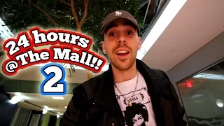 (YES!) 24 HOUR OVERNIGHT CHALLENGE AT THE MALL 2 // 24 HOUR OVERNIGHT IN THE SHOPPING MALL FORT!!