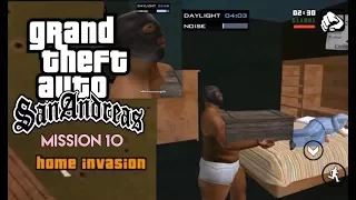 GTA San Andreas | Mission #10 | Home Invasion | iOS Gameplay [HD]