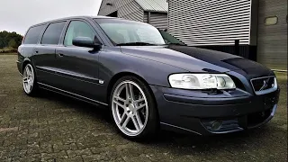 Stanced !!! Volvo V70R 2.5 300HP Review & Testdrive