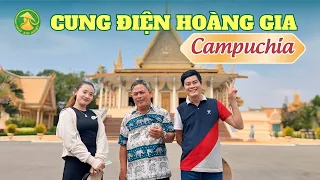 SP Khương Dừa và Thùy Kim Khiết đưa Sóc Sờ Bai Ông Ngoại tham quan cung điện Hoàng Gia CAMPUCHIA.