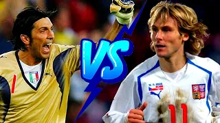 Gianluigi Buffon vs Pavel Nedved and other Good Great and Legendary Players (PART 14)