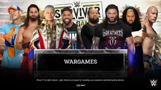 Team Cody Rhodes vs. The Bloodline: War Games Match | WWE 2K24