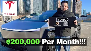 Making $200k Per Month with Tesla Cyber Trucks | Turo Talk