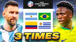 I SIMULATED THE 2024 COPA AMERICA AND THE RESULTS WERE SHOCKING...😳