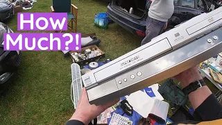 DVD Video Combo, Mario Kart, Xbox Controllers and Football Boots - Epic Car Boot Sale