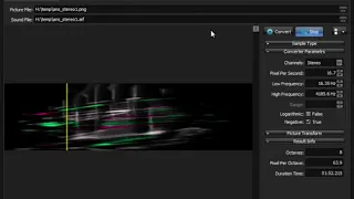 Sound Art — free picture to sound and sound to picture converter