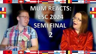 MUM REACTS - Eurovision 2024 - Semi Final 2