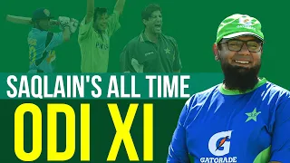 Imran Khan, Tendulkar, Wasim Akram - Saqlain Mushtaq's All Time ODI XI