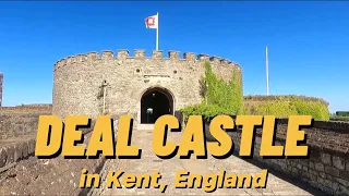 Deal Castle in Kent, England, UK 🇬🇧 English Heritage. #dealcastle