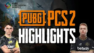 PUBG ESPORTS: BEST MOMENTS OF PCS2 | EXTREME SKILL | FUNNY SITUATIONS