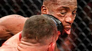 nate diaz almost knocked out leon edwards [ leon edwards vs nate diaz ]