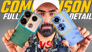 Best Smartphone Under 70k ! Oppo Reno 11F Vs Infinix Note 40pro ! Camera Test & PUBG Test & More 🔥