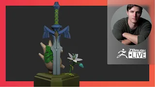Sculpting Toys with 3D Printing in Mind: The Legend of Zelda  - Ian Robinson - ZBrush 2021.6