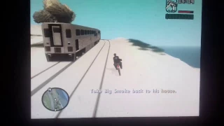 GTA San Andreas Snow hard mission easily passed by my bro.