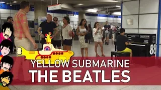 The Beatles Yellow Submarine Yamaha Platform88 Public Piano Cole Lam